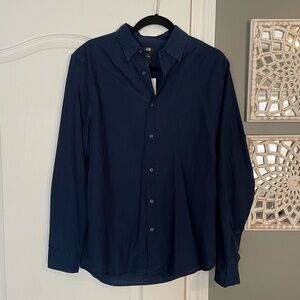 H&M Blue Button Down Shirt